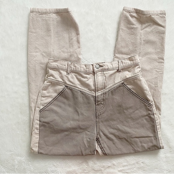 BDG | Diana colour block corduroy yoke pant - Picture 3 of 9